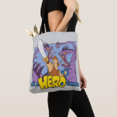 Hercules vs Hydra - It's a HERO Thing Tote Bag トートバッグ (クローズアップ)