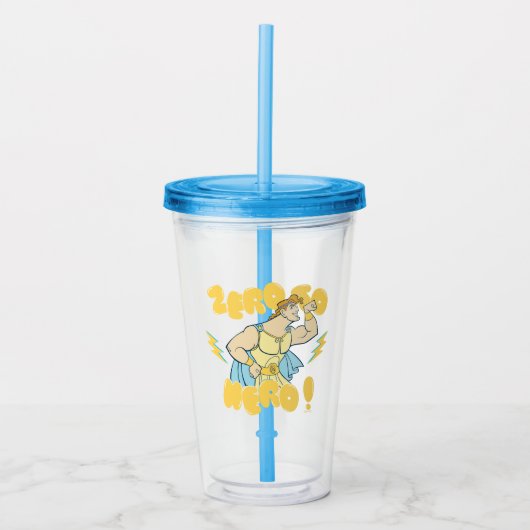 Hercules - Zero to Hero Acrylic Tumbler アクリルタンブラー (正面)
