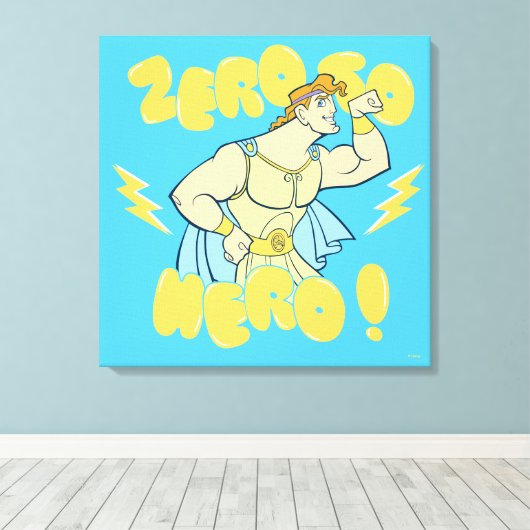 Hercules - Zero to Hero Canvas Print キャンバスプリント (インサイチュ (ウッドフロア))