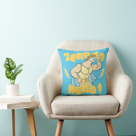 Hercules - Zero to Hero Throw Pillow クッション (椅子)