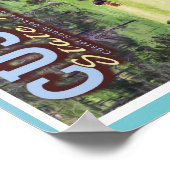 HERD OF BISON – カスター州パーク – サウスダコタ ポスター (角)