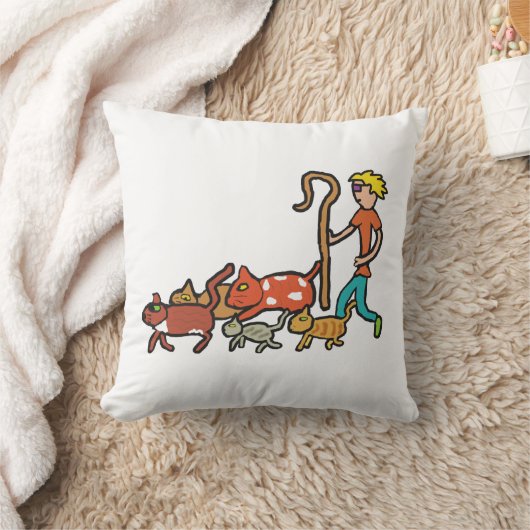 Herding Cats クッション (ブランケット)