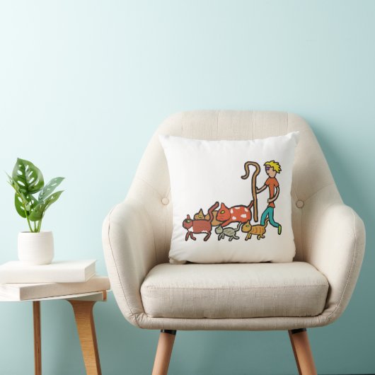 Herding Cats クッション (椅子)