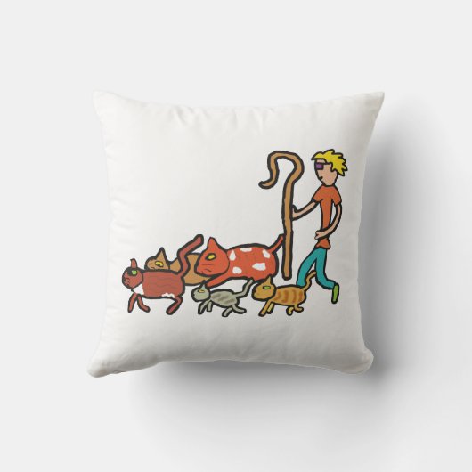 Herding Cats クッション (裏面)