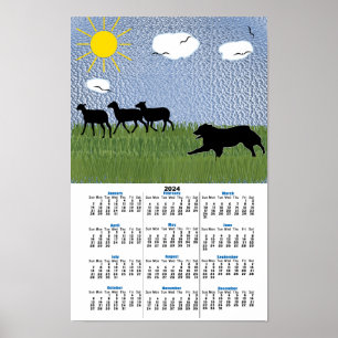 Herding - Driving the Sheep Ausie v3 2024 ポスター