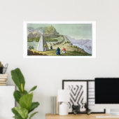 Herding Reindeer, Lapland, 'Le Costuからプレート47 ポスター (ホームオフィス)