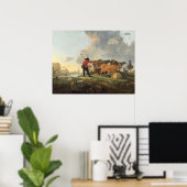 Herdsmen - Aelbert Cuypファインアートポスター ポスター (ホームオフィス)