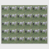 Herdwickの雌ヒツジおよび子ヒツジの包装紙 ラッピングペーパー (フラット)