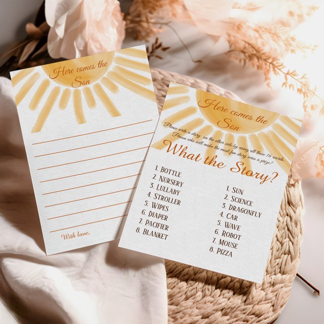 Here 来 Sunshine Baby Shower What Storyゲーム (クリエイターアップロード済み)