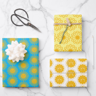 Here 来 Sunshine Gift Wrap Set ラッピングペーパーシート