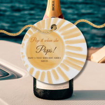 Here 来 Sunshine Ray Yellow Baby Shower ポップ・アートの it