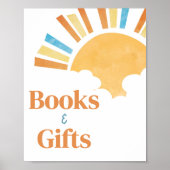 Here 来 the son baby shower books and gives ポスター (正面)