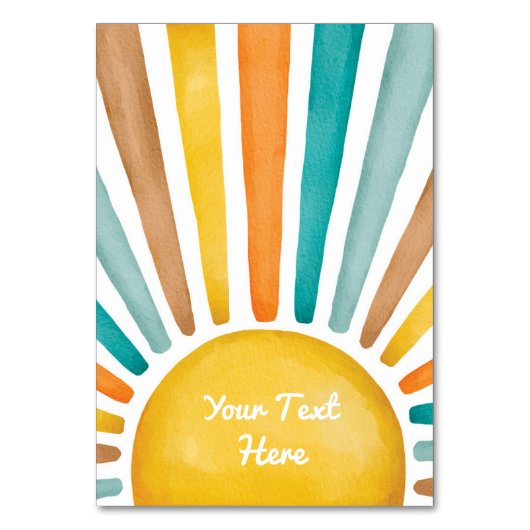 Here 来 the Son Food Labels座席表 テーブルナンバー (正面)