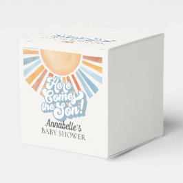 Here 来 the Son Sunshine Boy Baby Showerの特典 フェイバーボックス