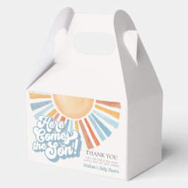 Here 来 the Son Sunshine Boy Baby Showerの特典 フェイバーボックス