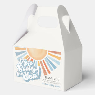 Here 来 the Son Sunshine Boy Baby Showerの特典 フェイバーボックス