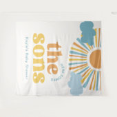 Here 来 the Sons  Twin Shower Backdrop タペストリー (正面(横))