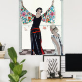 Here Are My Wings - George Barbier ポスター (ホームオフィス)