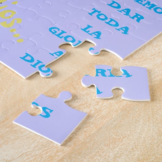 Here By Creation© - Esp & Eng ジグソーパズル (側面)