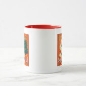 Here Comes Santa Claws! Cute & Funny Cat マグカップ (中央)