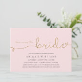 Here Comes the Bride 偽ゴールド 招待状 (スタンド正面)