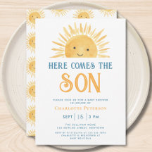Here Comes the Son イエローサンシャインベビーシャワー