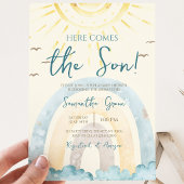 Here Comes the Son ベビーシャワー 招待状