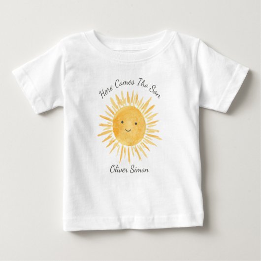 Here Comes The Son ベビーTシャツ (正面)