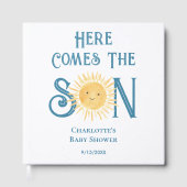 Here Comes The Son Baby Shower ゲストブック (正面)