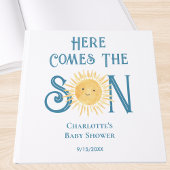 Here Comes The Son Baby Shower ゲストブック