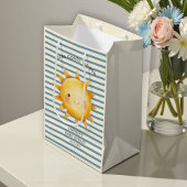 Here Comes the Son Baby Shower Bag ミディアムペーパーバッグ