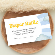 Here Comes the Son Baby Shower Diaper Raffle