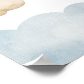 Here Comes The Son Baby Shower Poster ポスター (角)