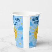 Here Comes the Son Baby Shower- Sunshine  紙コップ (右)