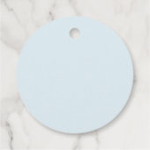 Here Comes The Son Boy Baby Shower フェイバータグ (裏面)