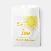 Here Comes The Son Boy Baby Shower フェイバーバッグ (正面)