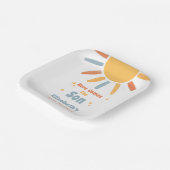 Here Comes The Son Boy Baby Shower ペーパープレート (傾斜あり)