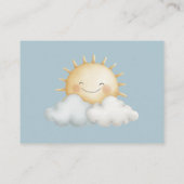 Here Comes the Son Diaper Raffle Card エンクロージャーカード (裏面)