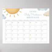 Here Comes the Son Guess the Date ポスター (正面)