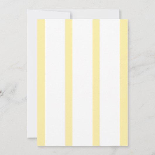 Here comes the son Modern Baby Boy Shower 招待状 (裏面)