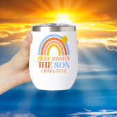 Here Comes The Son Rainbow Boy Baby Shower