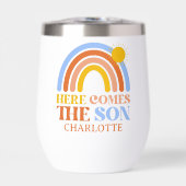 Here Comes The Son Rainbow Boy Baby Shower (正面)