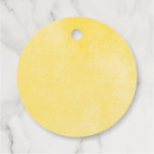 Here Comes The Son, Retro Boho Rainbow Round フェイバータグ (裏面)