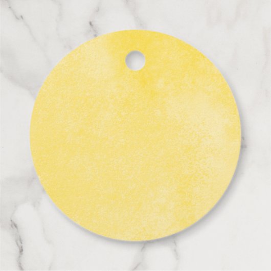 Here Comes The Son, Retro Boho Rainbow Round フェイバータグ (裏面)