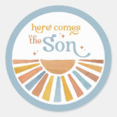 Here Comes the Son - Stickers ラウンドシール (正面)