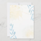 Here Comes the Son Sunshine Baby Shower Invitation 招待状 (裏面)