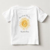Here Comes The Sun ベビーTシャツ (裏面)