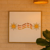 Here Comes The Sun ポスター