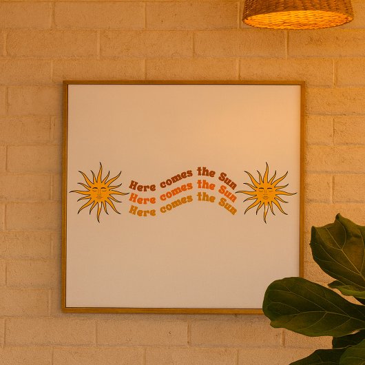 Here Comes The Sun ポスター