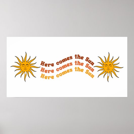 Here Comes The Sun ポスター (正面)